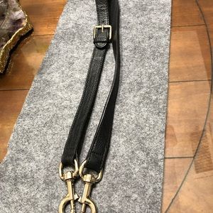 Gucci replacement purse strap in black leather